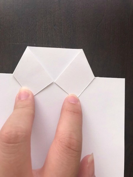 Father's Day Money Holder Card - fold in to meet for collar