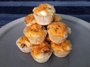 Loaded Baked Potato Mini Muffins