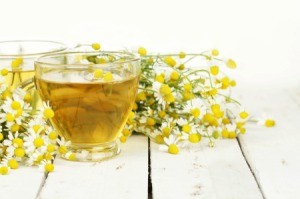 Chamomile Herbal Tea With Chamomile Flowers