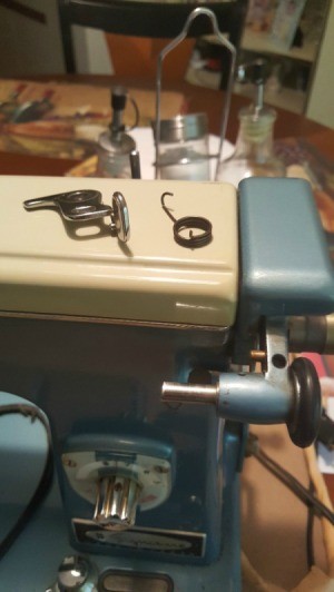 Replacing a Spring on a Wards Sewing Machine