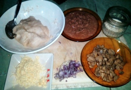 Tuna Mushroom Puff ingredients