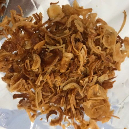 fried garlic in bowl