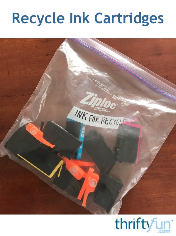 Recycle Ink Cartridges ThriftyFun