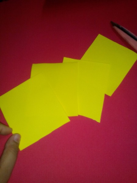 Rubber Foam Roses - cut into fourths