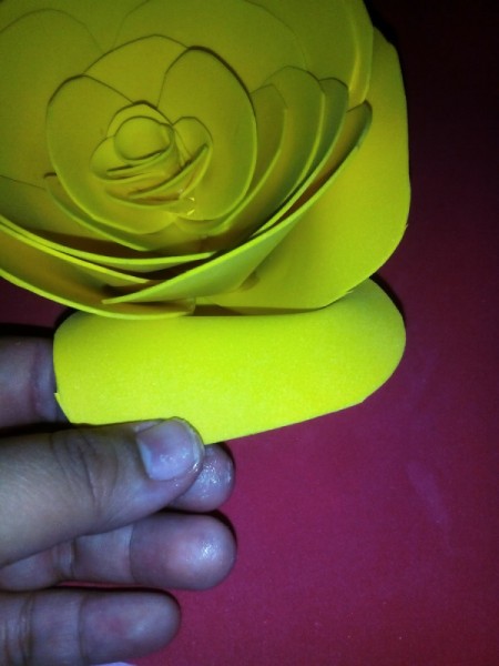 Rubber Foam Roses