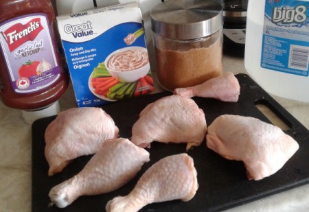 Sweet and Sticky Chicken ingredients
