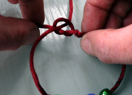 Surfer Dude Wrist Band - tighten