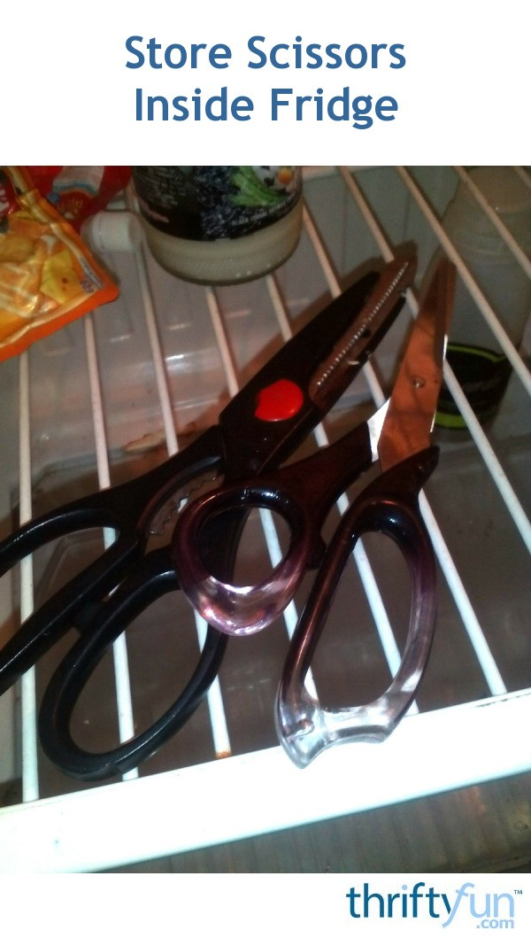 how to store scissors