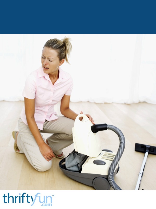 How to Remove Odors in a Vacuum Cleaner ThriftyFun