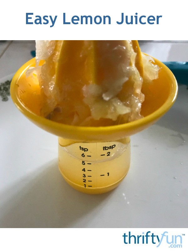 Easy Lemon Juicer ThriftyFun