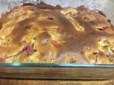 baked Strawberry Banana Bread