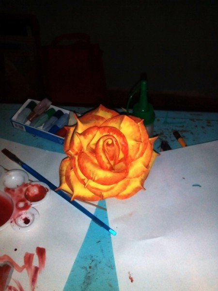 Rubber Foam Roses