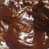 Easy Chocolate Ganache in bowl