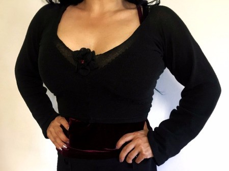 Mini Flower Crop Top from Leggings - wear your new top