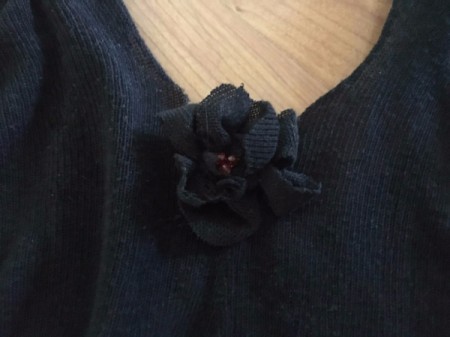 Mini Flower Crop Top from Leggings - sew on