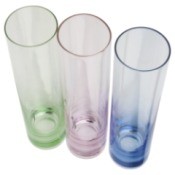 Plastic Cylinder Vases