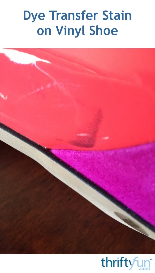 vinyl shoe dye