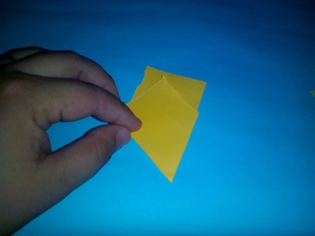 Layered Paper Flowers - flat cone made