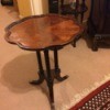 Value of Mersman Table Number 8048 - three legged table with scalloped top edge
