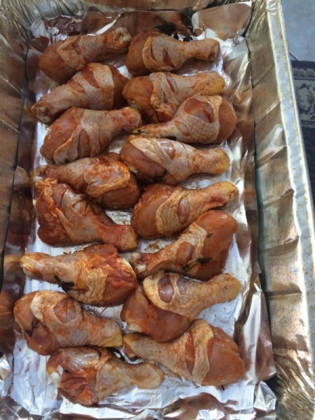 Healthy Baked Drumsticks Thriftyfun