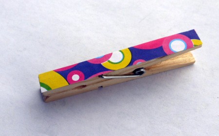 Dragonfly Fridge Magnet - glue paper to pin