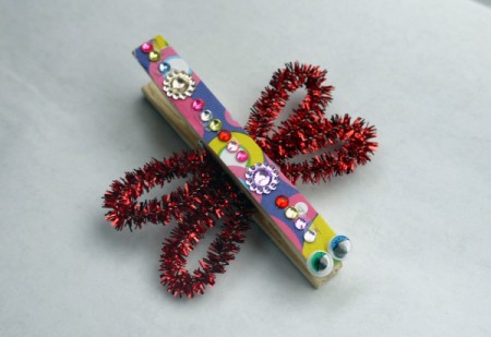 Dragonfly Fridge Magnet - spread the wings out