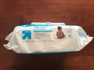 Baby Wipes for Cleaning Up After Pet Birds - package of wipes