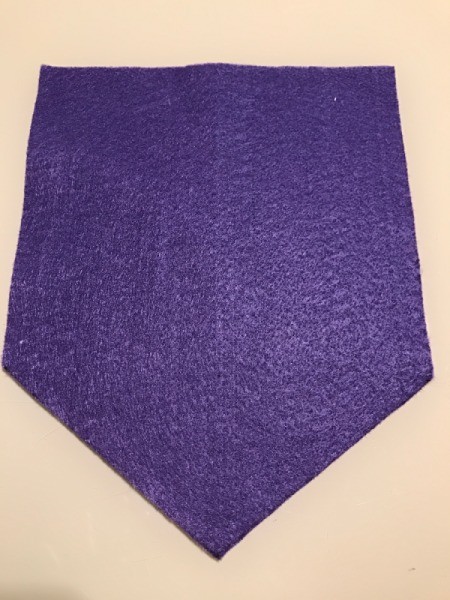 Pennant Flag Wall Decor - cut out