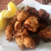 Japanese Style Fried Chicken (Karate) on plate