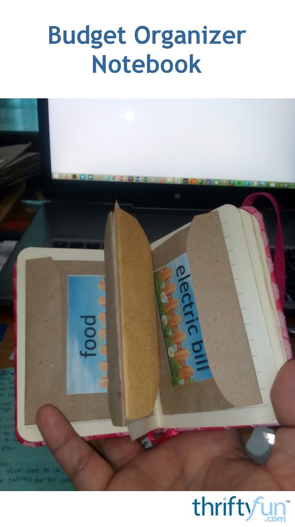 Budget Organizer Notebook ThriftyFun