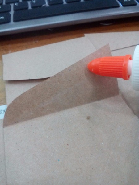 Budget Organizer Notebook - glue so only one side is open