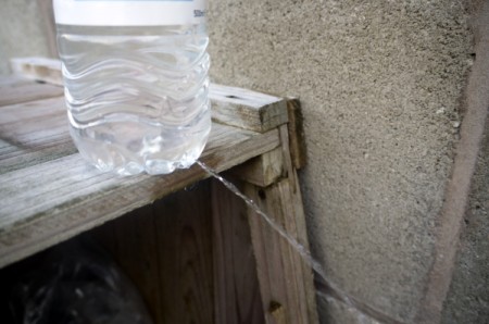 DIY Outdoor Plastic Bottle Handwashing Station