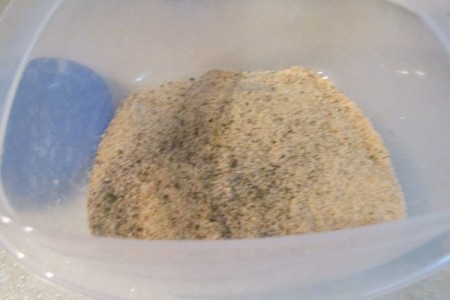 bread crumbs in bowl