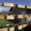 Organic Fence for Vertical Gardening