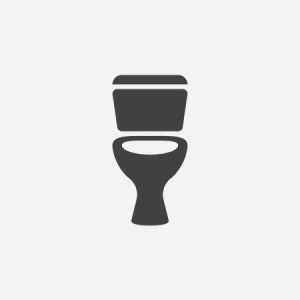 black toilet illustration