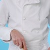 A white chef's coat.