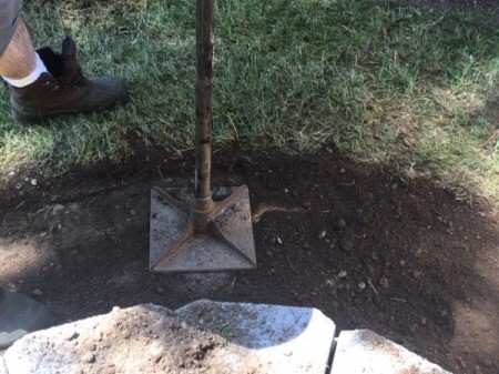 Stacked Block Stairs - tamping soli