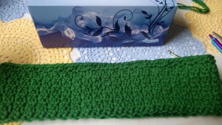 Lego Tissue Box Cover - se side seam