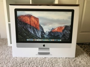 Free Classes at Apple Stores - shipping box for computer