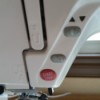 Janome New Home MC8000 Buttons Not Working - start, reverse, and needle buttons