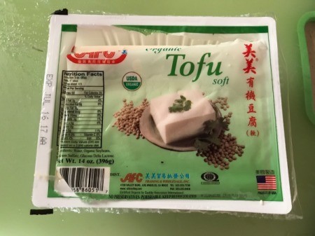 Opo Squash, Tofu, Tomato and Shrimp Soup