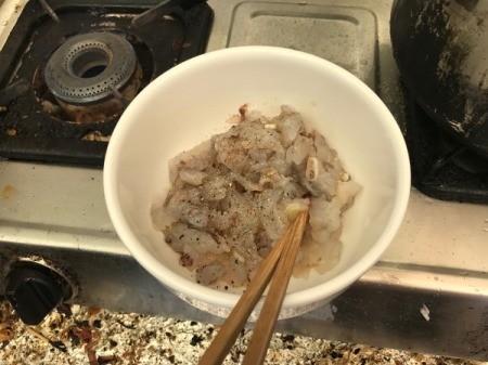 shrimp in bowl