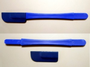 Separate Spatulas When Washing - spatula separated from handle for cleaning