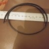 Replacement Drive Belt for a Janome Memory Craft 7500 - belt on top of a ruler