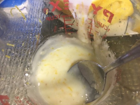 Lemon Glaze in bowl