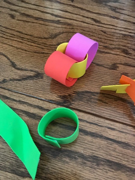 Foam Fun Activities - linked strips