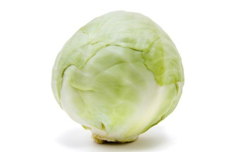 A large head of cabbage.
