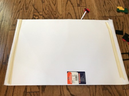 Felt Story Board  - white felt to cover foam board