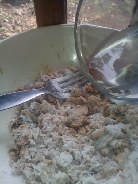 Leftover Fish Patties