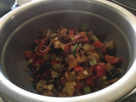 Pineapple Fried Rice in bowl